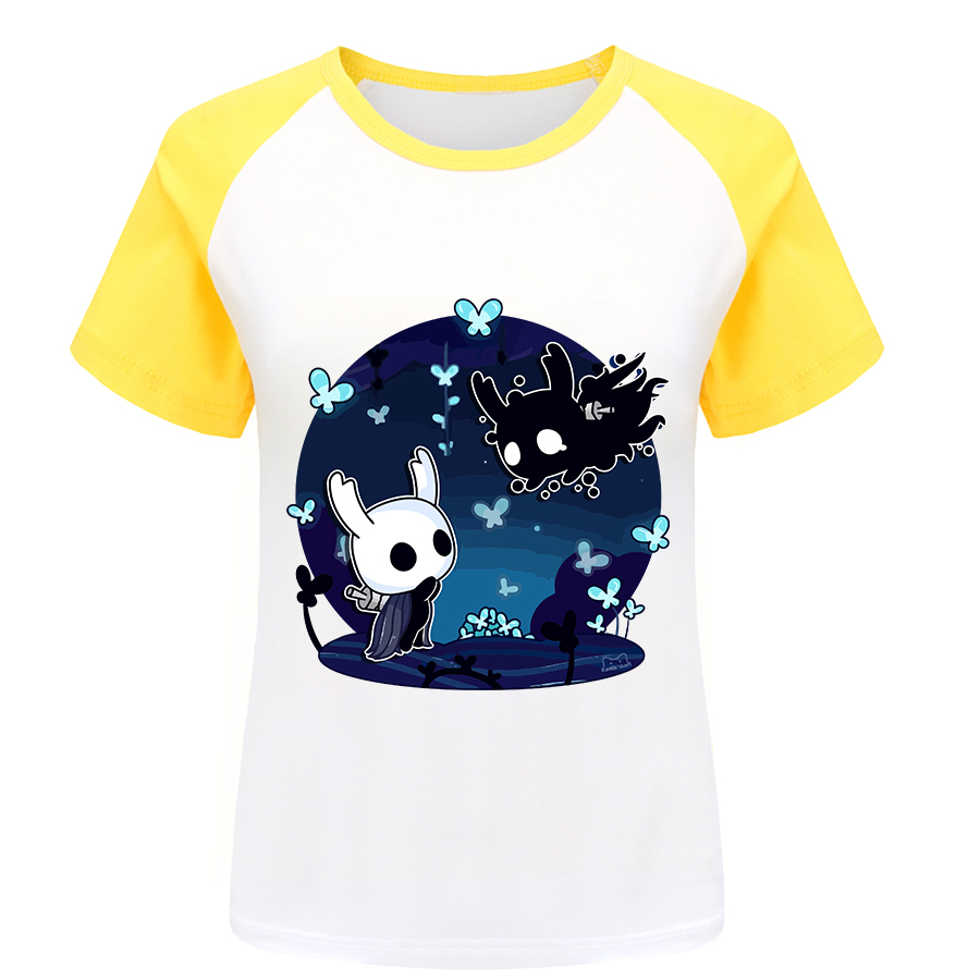 Summer Knights Clothing - เกม Hollow Knight เด็กหญิงเสื้อผ้าเสื้อผ้าสําหรับสาวเสื้อยืดแขนยาวเด็กทารกเสื้อยืดเด็กฤดูร้อนเสื้อผ้าสาวจูเนียร์