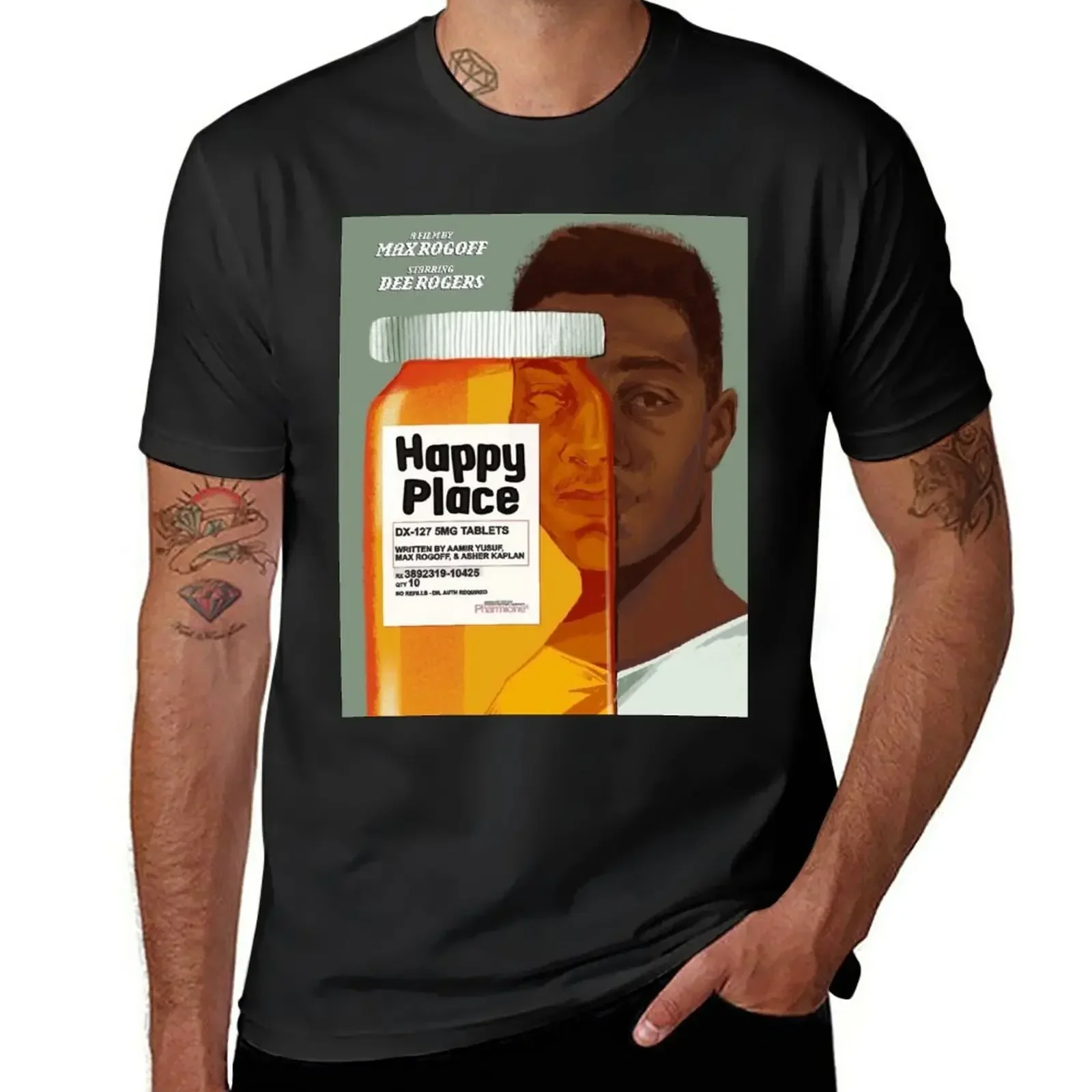 Summer Clothing Places - เสื้อยืดแฮปปี้เพลส วินเทจ แห้งเร็ว ออกแบบเองได้ เสื้อผ้าผู้ชาย
