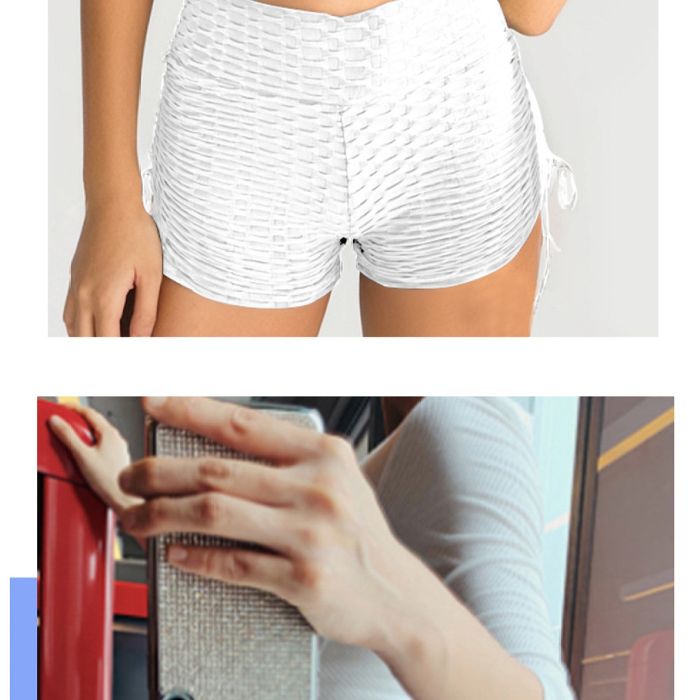Summer Yoga Clothing - ชุดโยคะไร้ตะเข็บสำหรับผู้หญิง กางเกงขาสั้นเอวสูงยกกระชับสะโพก สปอร์ตบรา ชุดออกกำลังกาย เสื้อผ้ากีฬา ชุดลายบับเบิ้ล