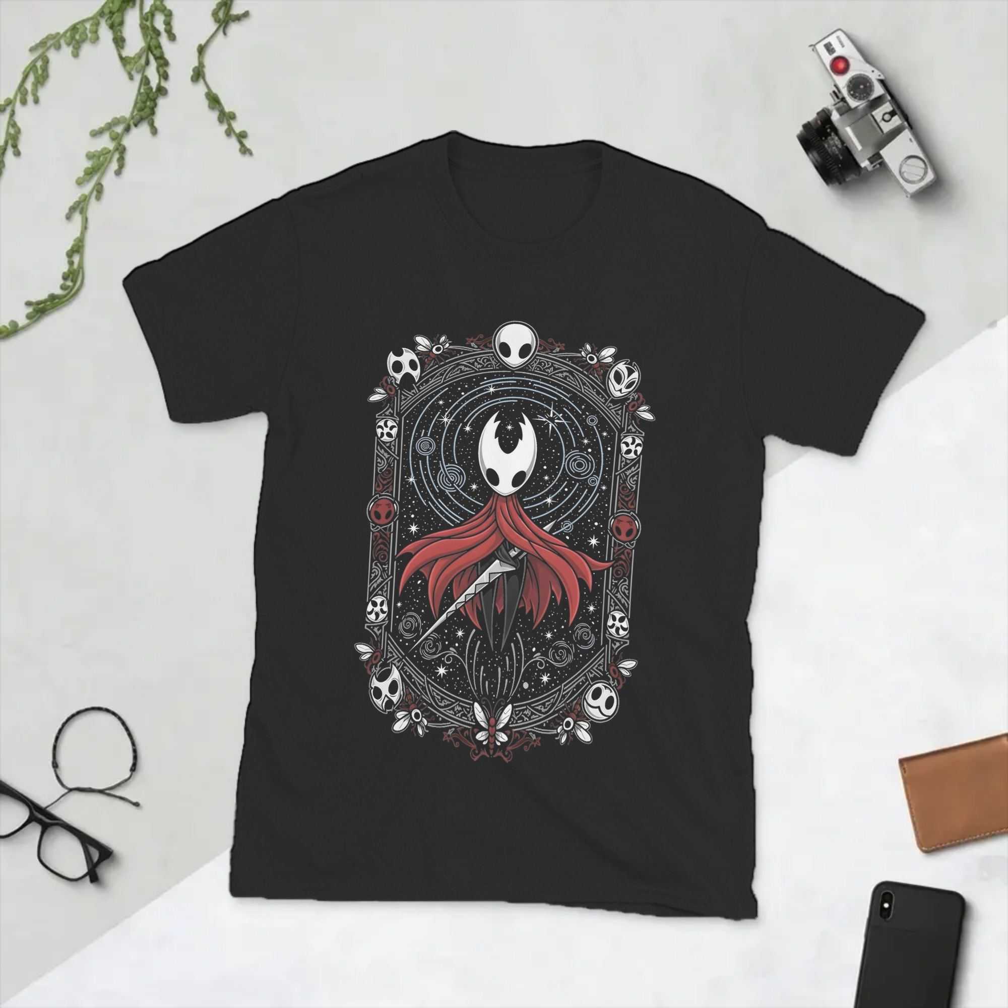 Summer Knights Clothing - เสื้อยืดผู้ชาย Hollow Knights Silksongs ผ้าฝ้าย 100%