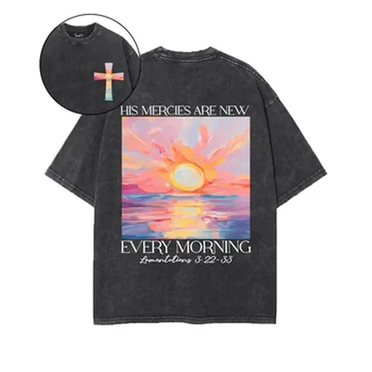 Summer Clothing Aesthetic - เสื้อยืดพิมพ์ลายกราฟิกศิลปะสวยงาม เสื้อยืดแขนสั้นผ้าฝ้ายแท้สำหรับฤดูร้อน สไตล์ Y2k ทรงโอเวอร์ไซส์ เสื้อผ้าผู้ชายผู้หญิง