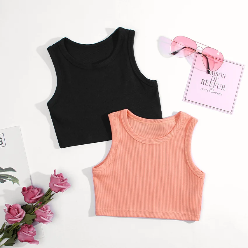 สาวฤดูร้อนชุดชั้นในเสื้อแขนกุด - Summer Clothing Toddler บทวิจารณ์และราคา