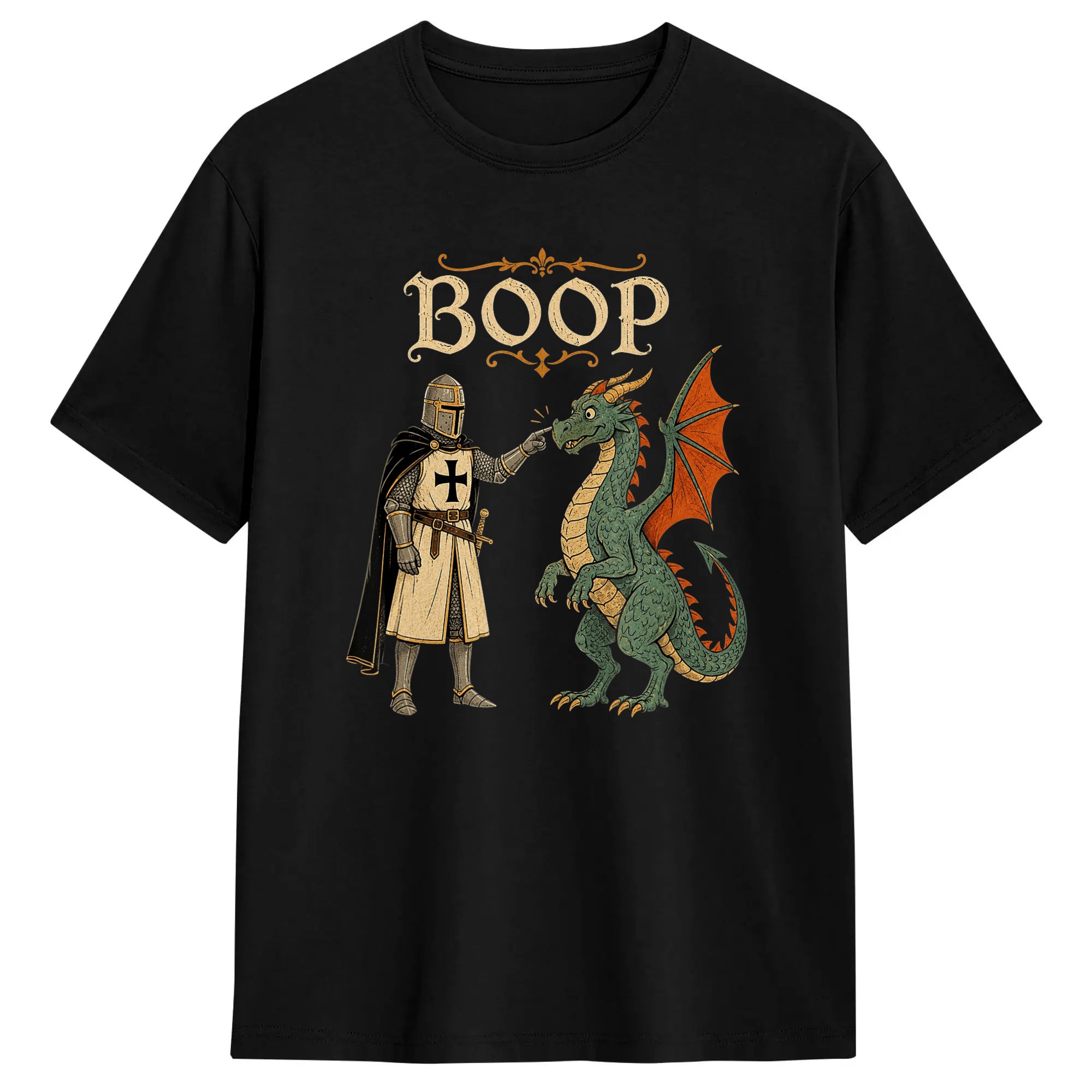 เสื้อยืดสตรีทแวร์ลายมังกรสุดฮา - Summer Knights Clothing บทวิจารณ์และราคา