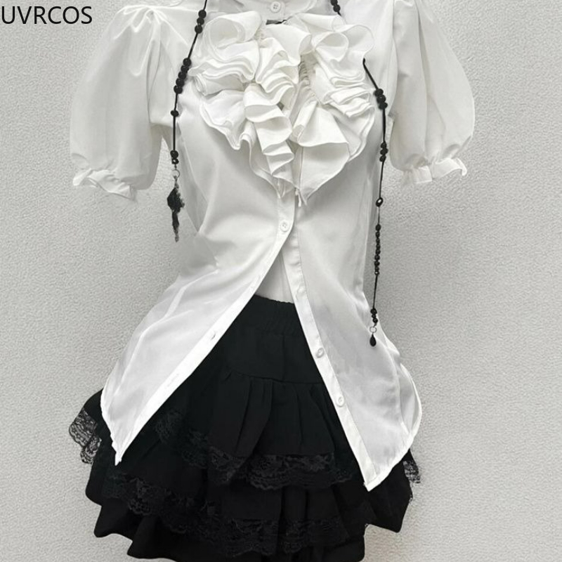 Y2kความงามLolitaสไตล์หวาน 3 ชิ - Summer Clothing Aesthetic บทวิจารณ์และราคา