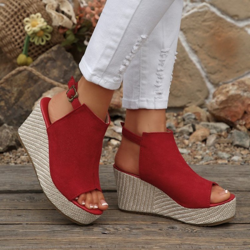 รองเท้าแตะผู้หญิงฤดูร้อนแบบสวม - Espadrille Sandal Women บทวิจารณ์และราคา
