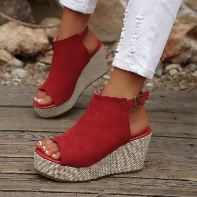 รองเท้าแตะผู้หญิงฤดูร้อนแบบสวม - Espadrille Sandal Women บทวิจารณ์และราคา