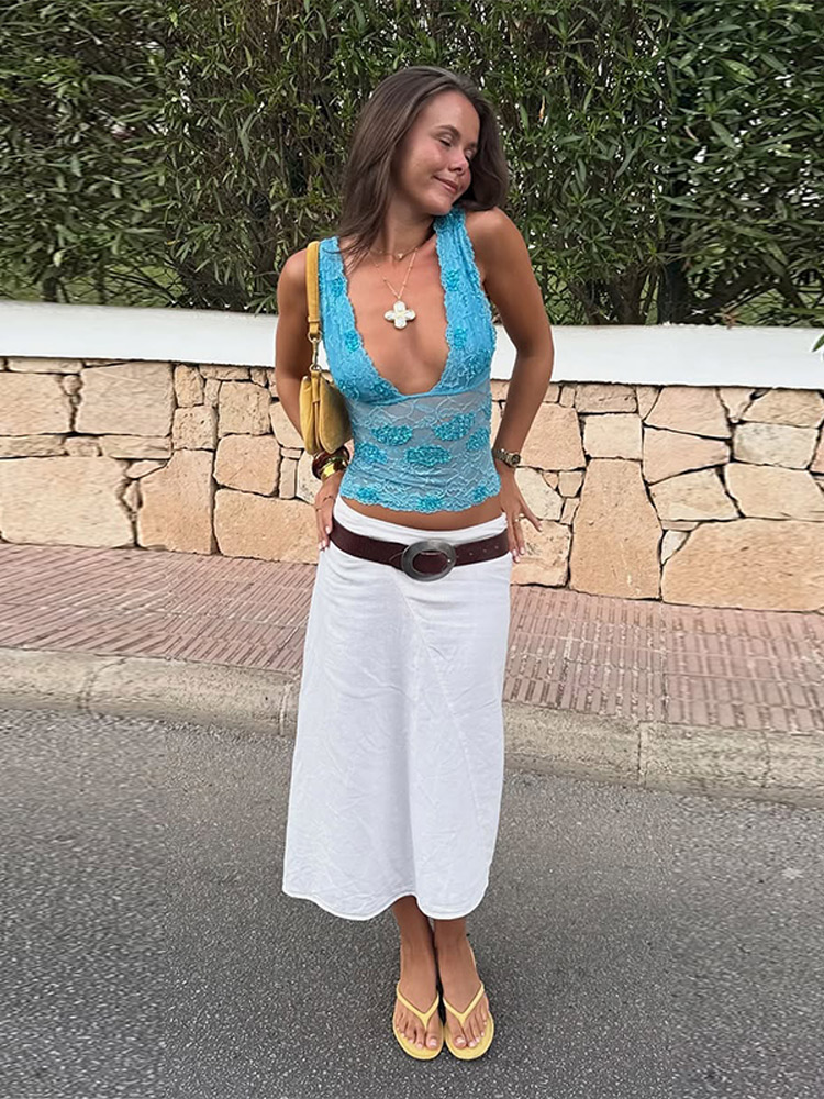 ชุดเซ็กซี่ประดับเลื่อม เสื้อกั - Summer Clothing Vacation บทวิจารณ์และราคา