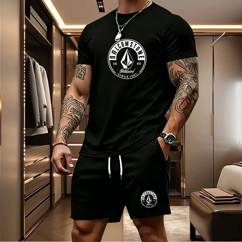 ชุดกีฬาลำลองสำหรับผู้ชาย 2 ชิ้ - Summer Clothing Outfits บทวิจารณ์และราคา