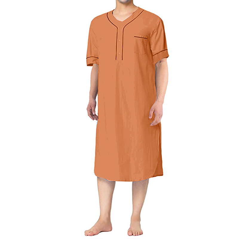ฤดูร้อนแขนสั้นผู้ชายบางใส่ในบ้ - Summer Nights Clothing บทวิจารณ์และราคา
