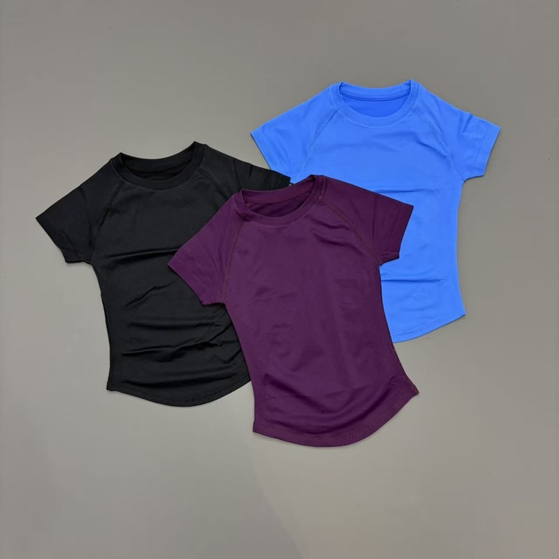 เสื้อโยคะแขนสั้นไร้ตะเข็บสำหรั - Summer Yoga Clothing บทวิจารณ์และราคา