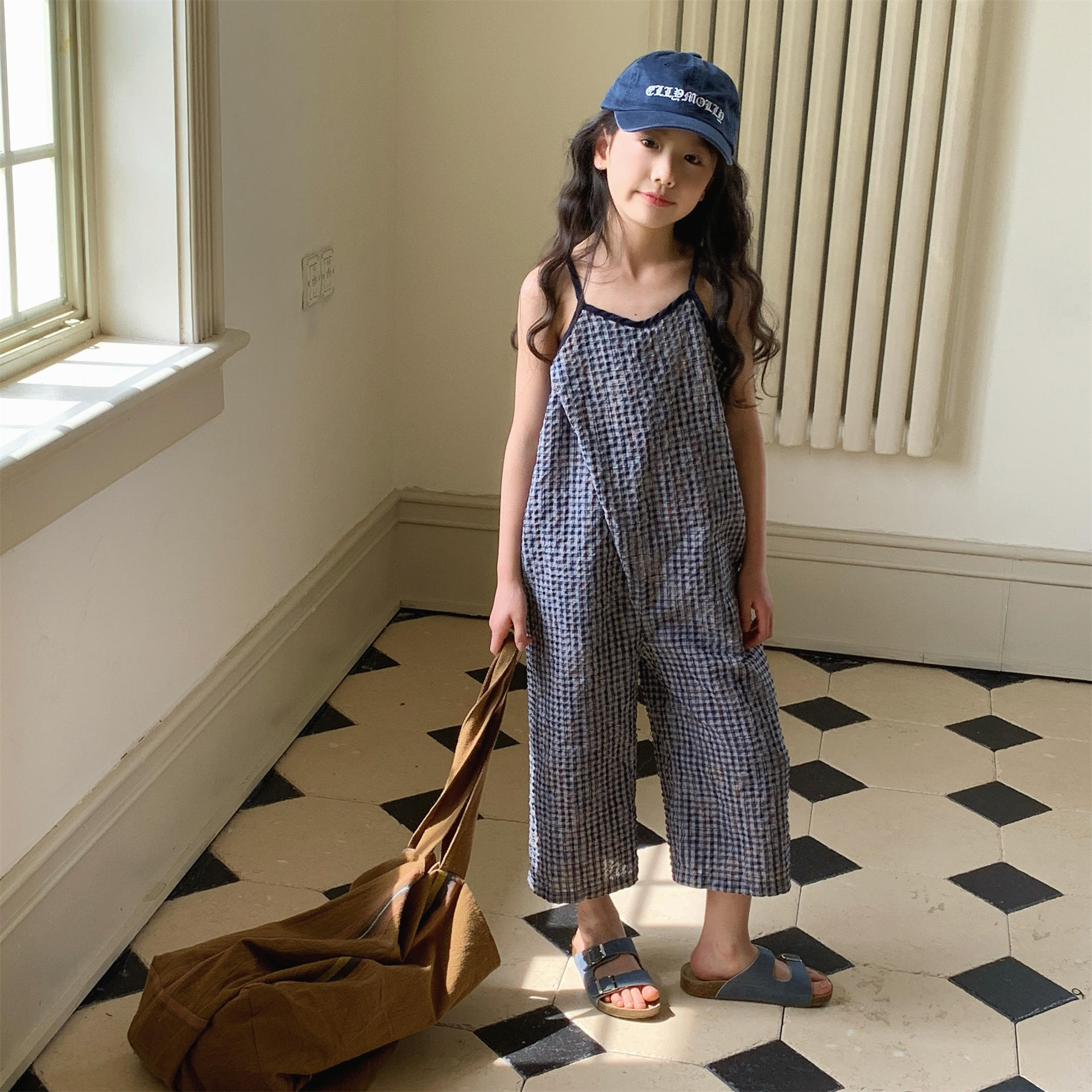 ชุดเอี๊ยมเด็กผู้หญิงผ้าฝ้ายแบบ - Summer Clothing Toddler บทวิจารณ์และราคา