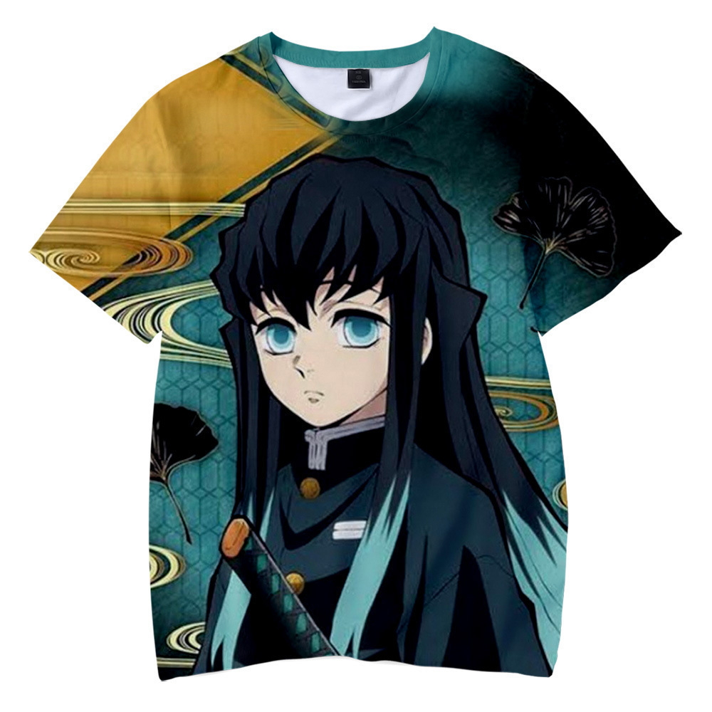 เสื้อยืดแขนสั้นเด็ก DemonSlaye - Summer Away Clothing บทวิจารณ์และราคา