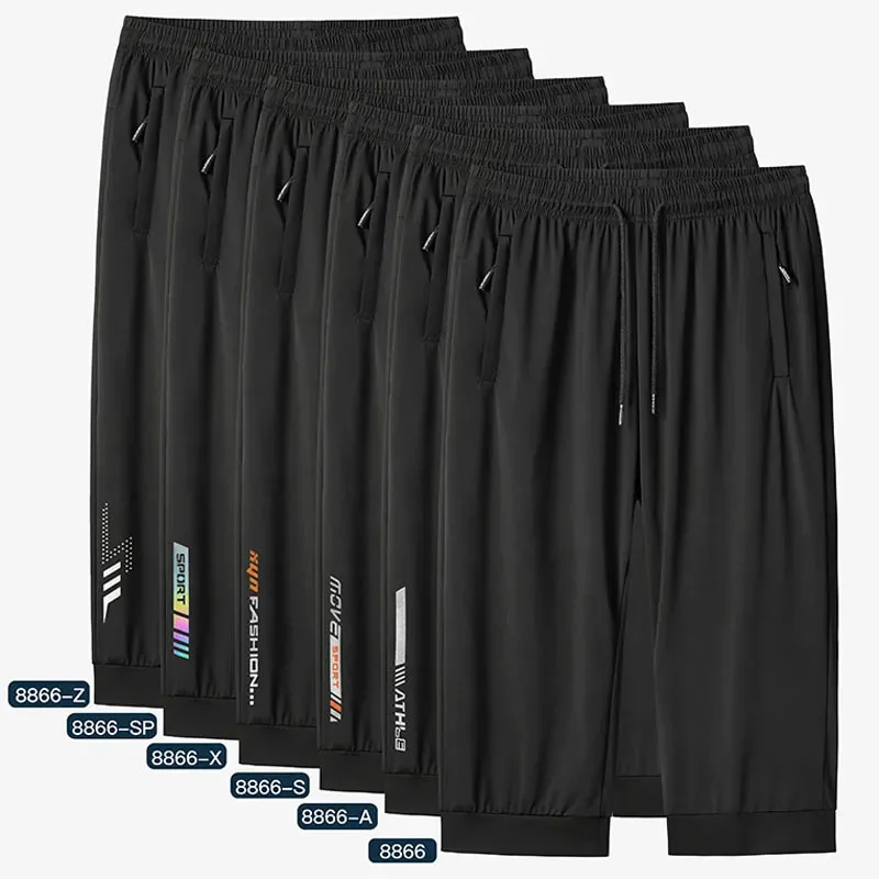 Plus ขนาด 7XL 8XL Gym Joggers  - Summer Clothing Websites บทวิจารณ์และราคา