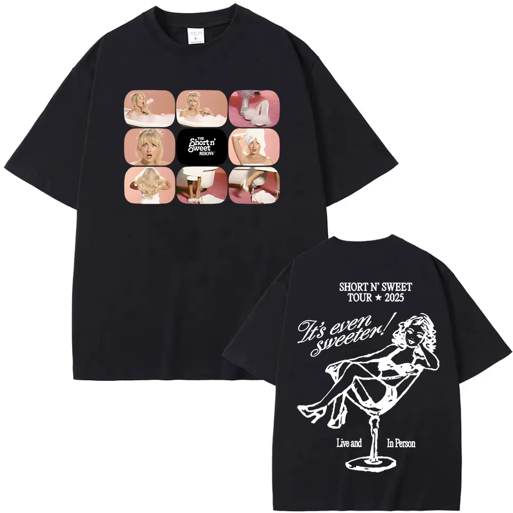 เสื้อยืด Short N' Sweet TV Gri - Summer Clothing Websites บทวิจารณ์และราคา