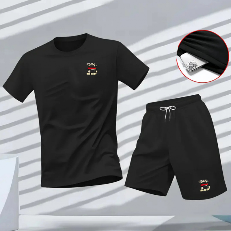 ชุดเสื้อยืดแขนสั้นและกางเกงขาส - Summer Clothing Outfits บทวิจารณ์และราคา