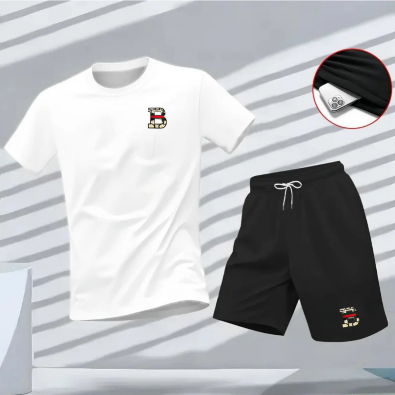 ชุดเสื้อยืดแขนสั้นและกางเกงขาส - Summer Clothing Outfits บทวิจารณ์และราคา
