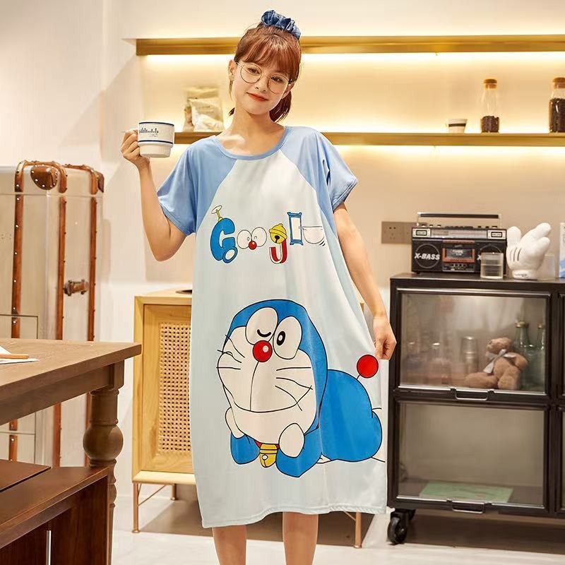 ชุดนอนโดราเอมอนน่ารักสำหรับผู้ - Summer Away Clothing บทวิจารณ์และราคา