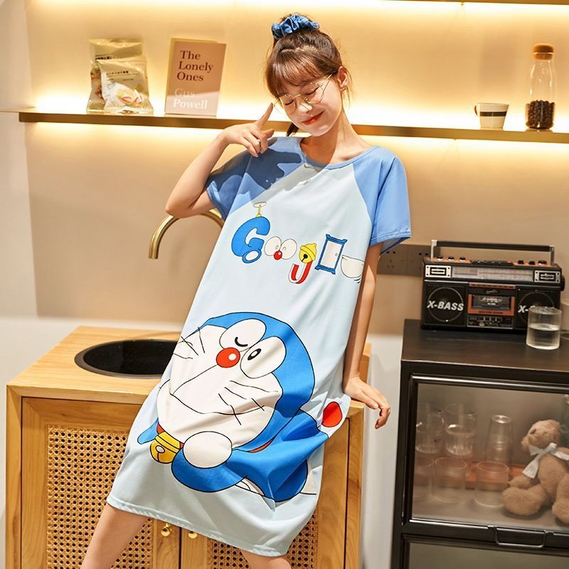 ชุดนอนโดราเอมอนน่ารักสำหรับผู้ - Summer Away Clothing บทวิจารณ์และราคา