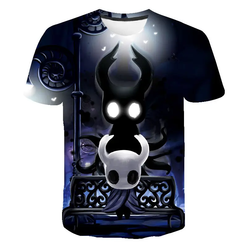 ใหม่เสื้อยืดลายการ์ตูนฮอลโลว์ไ - Summer Knights Clothing บทวิจารณ์และราคา
