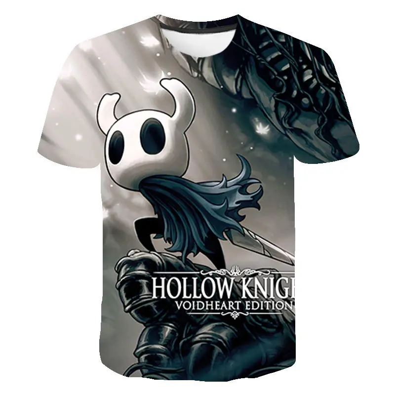 ใหม่เสื้อยืดลายการ์ตูนฮอลโลว์ไ - Summer Knights Clothing บทวิจารณ์และราคา