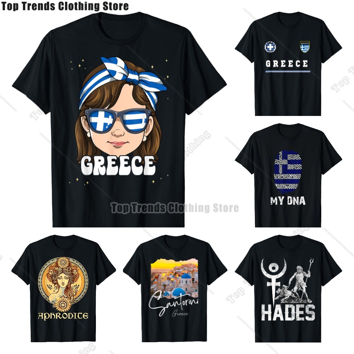 เสื้อยืดลายธงชาติกรีซแบบวินเทจ - Summer Clothing For Greece บทวิจารณ์และราคา