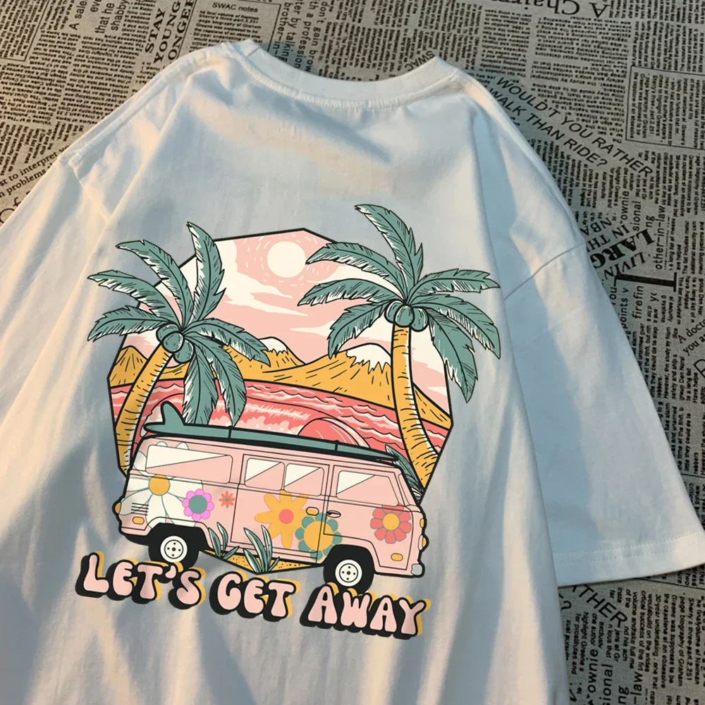 Let'S Get Away Take The Bus Go - Summer Away Clothing บทวิจารณ์และราคา