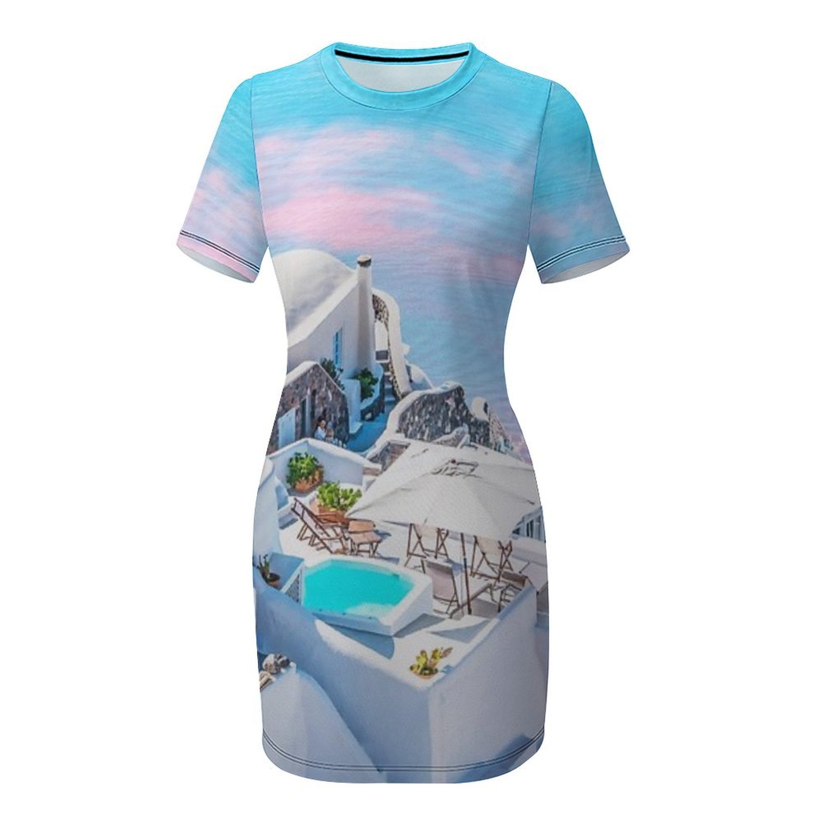 ความฝันของกรีซ # ศิลปะดิจิทัล  - Summer Clothing For Greece บทวิจารณ์และราคา