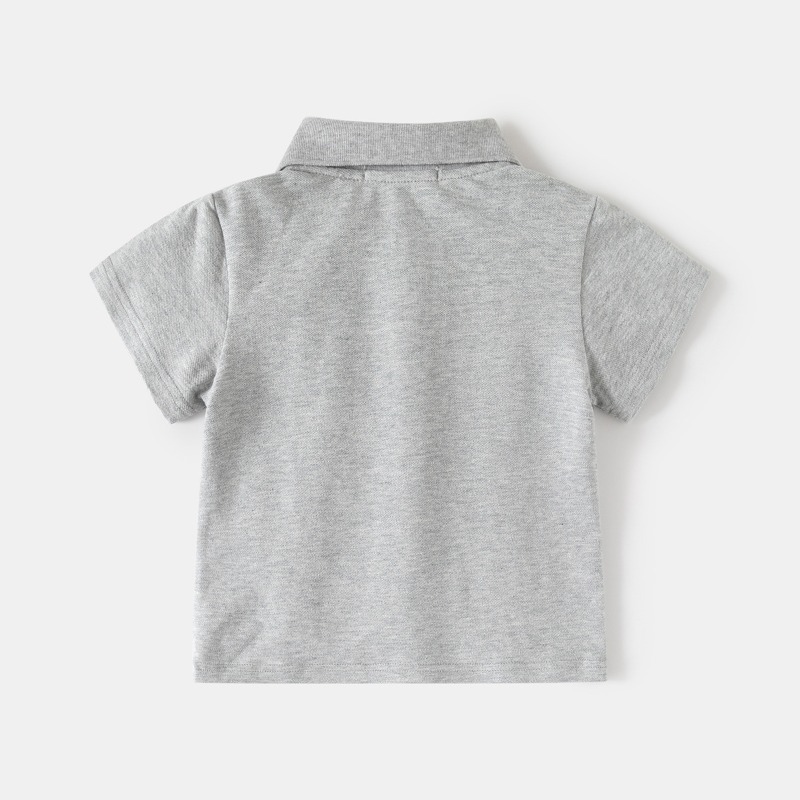 เสื้อโปโลแขนสั้นเด็กผู้ชาย ลาย - Summer Clothing Toddler บทวิจารณ์และราคา