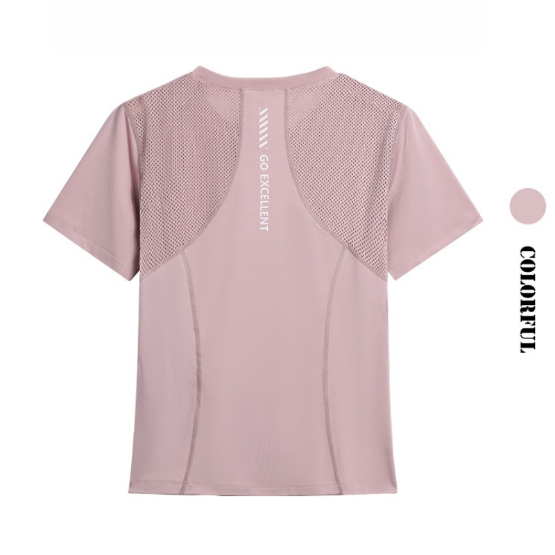 DRUR ฤดูร้อนน้ําหนักเบาวิ่ง T  - Summer Yoga Clothing บทวิจารณ์และราคา