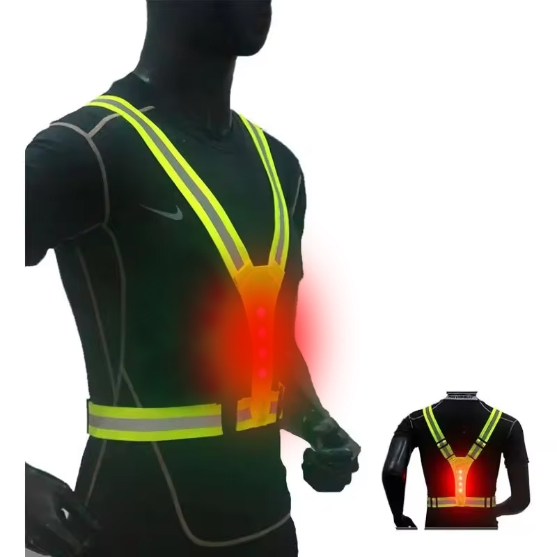 เสื้อกั๊กวิ่ง LED สะท้อนแสง สา - Summer Nights Clothing บทวิจารณ์และราคา