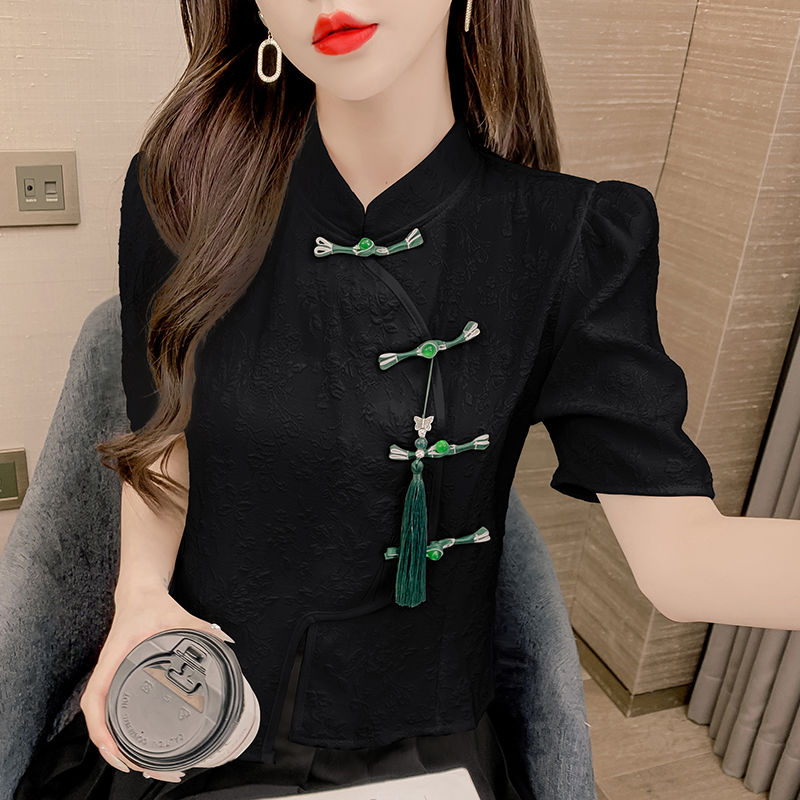 เสื้อวินเทจผู้หญิงเสื้อผ้าแฟชั - Summer Clothing Aesthetic บทวิจารณ์และราคา