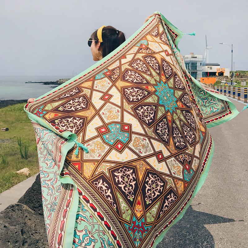2018 ใหม่ 90x180 ซม.ผ้าฝ้าย Pa - Sarong Pareo Wrap บทวิจารณ์และราคา