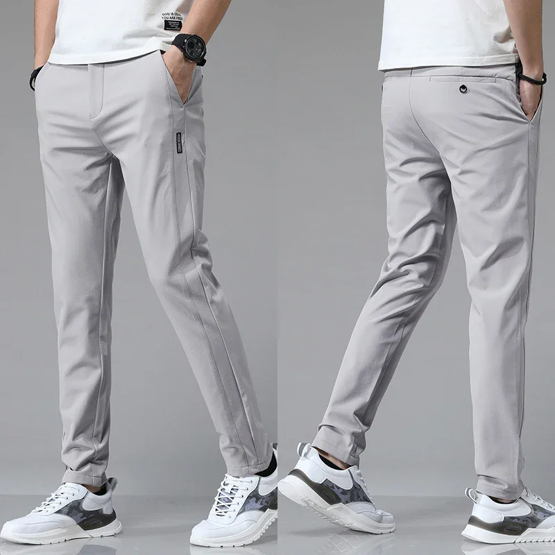 กางเกงผู้ชายขาตรงเข้ารูปยืดได้ - Summer Golf Clothing บทวิจารณ์และราคา