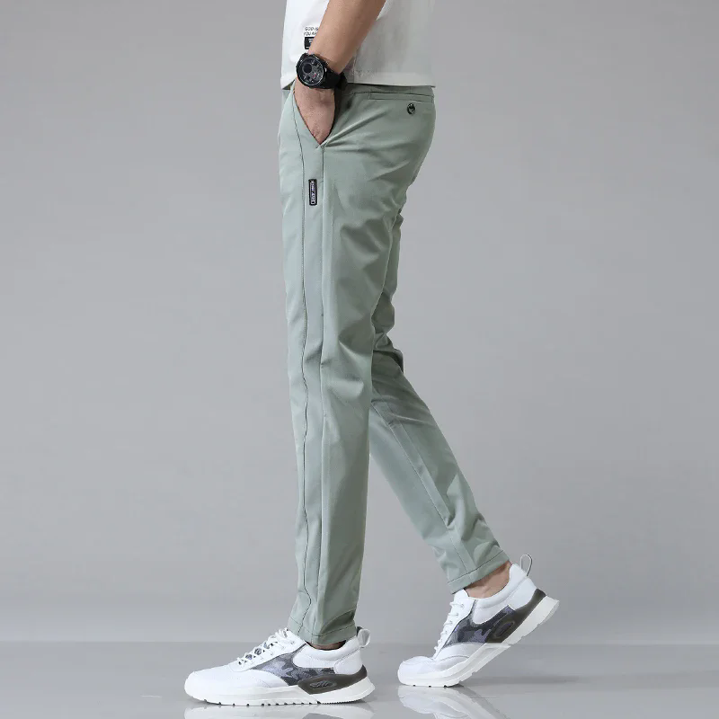 กางเกงผู้ชายขาตรงเข้ารูปยืดได้ - Summer Golf Clothing บทวิจารณ์และราคา