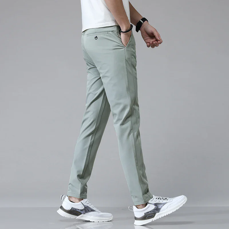 กางเกงผู้ชายขาตรงเข้ารูปยืดได้ - Summer Golf Clothing บทวิจารณ์และราคา