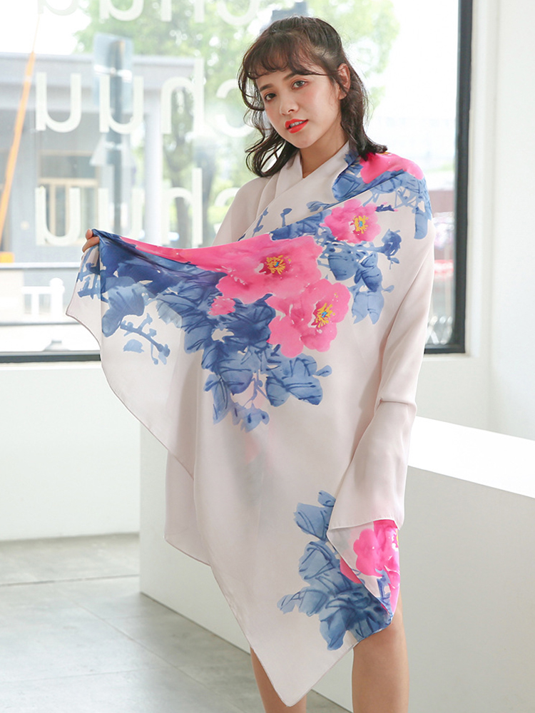 คุณภาพสูง Elegant ผู้หญิงผ้าไห - Sarong Pareo Wrap บทวิจารณ์และราคา