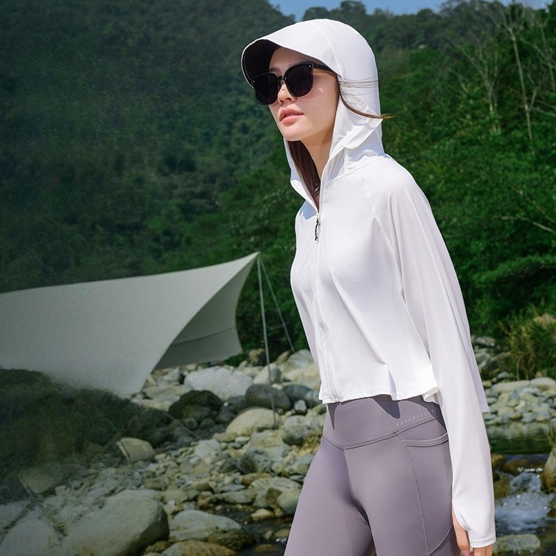 เสื้อผ้าป้องกันแสงแดดสำหรับวิ่ - Summer Yoga Clothing บทวิจารณ์และราคา