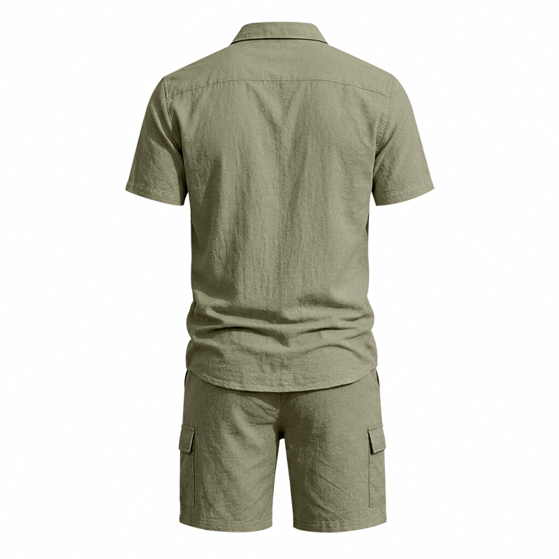 ชุดเซ็ตผ้าลินินสไตล์อเมริกันสำ - Summer Clothing Outfits บทวิจารณ์และราคา
